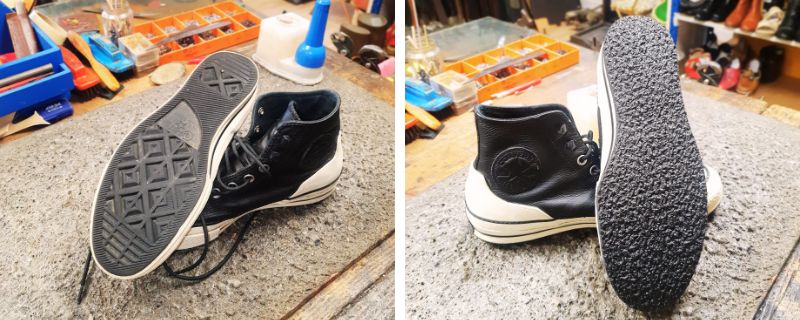 Ressemelage converse